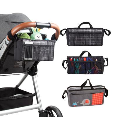 China Multifunctional Stroller Organizer Bag Nice Design Stroller Organizer Bag, Diaper Bag, Paper Bag and Cup Holder Bag for sale