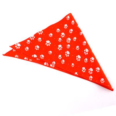 China New Listing High End Viable New Listing Soft Printed Custom Dog Cat Turban Scarf Scarf Cotton Dog Bandana for sale