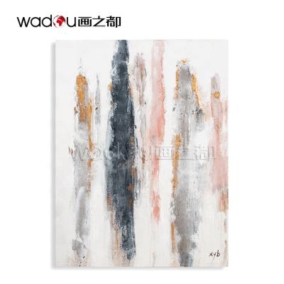 China Low Moq Abstract Manufacturer Canvas Modern Oil Painting 100% Handmade Wholesale Abstracts Art Oil Canvas Painting Abstract for sale