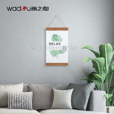 China Latest Modern Home Decor Fine Gold Foil Paper Printed Leaves Relax Small Wall Art Hanging Art for sale