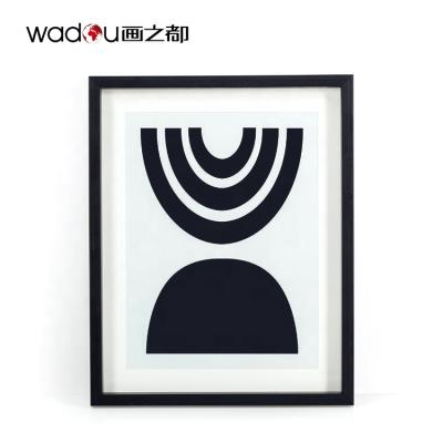 China Space Decoration Drop Shipping OEM Manufacturer Modern Abstract Living Room Art Picture Frame Deco Framed Bulk Work Art for sale