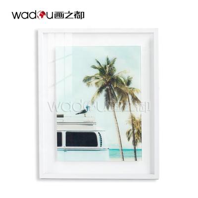 China Modern Framed Custom Glass Wall Art For Home Summer Decor Artwork Journey Life Framed Premium Quality Wall Art for sale