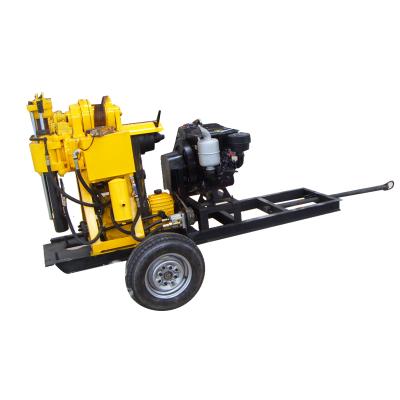 China Water Well and Soil Drilling Small 80m Testing Mine SPT Water Well Drill Rig Machine for Geology for sale