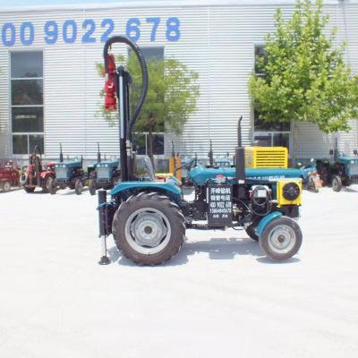 China Factory Africa 200m Tractor Mounted Drilling Rig For Water for sale