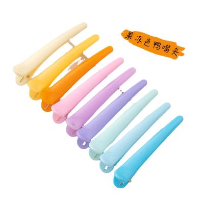 China Other Korean plastic alligator clip candy color hair Duck beak - word bangs small gift for sale