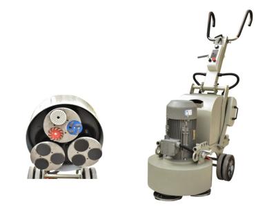 China 9 Heads Planetary System 220V Stone Floor Grinder / Concrete Polishing Machine for sale