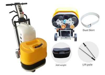 China 5.5HP 380V / 220V 3 / 1 Phase Concrete Floor Grinder For Parking Ground for sale