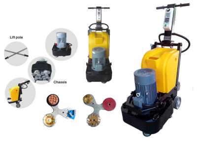 China 12 Heads 11HP Manual Floor Polisher 380V Concrete Floor Polishing Machine for sale