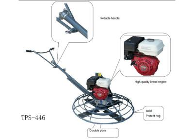 China Via Safe Switch Petrol Power Trowel Machine By Handle Push In 46 Inch for sale