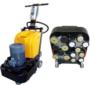 China 380V - 440V Granite Floor Polishing Machine With Multifunction Plate for sale