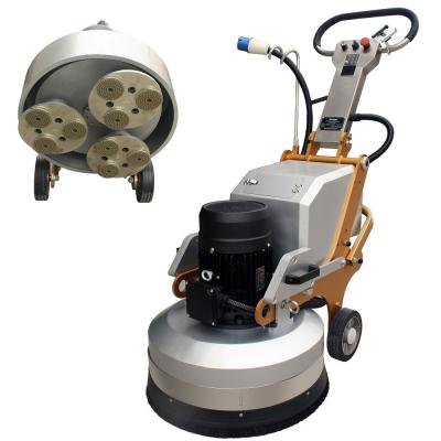 China Marble Floor Polisher 9 Heads Single Phase 4KW Planetary Grinder for sale