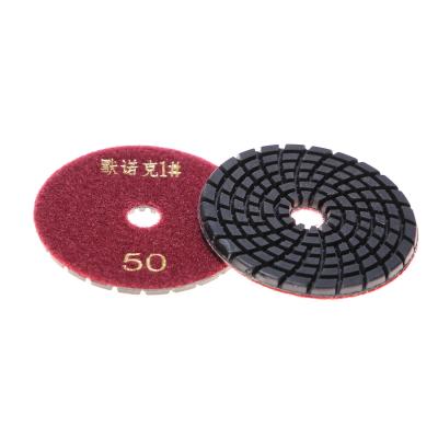 China Diamond Hand Polishing Pads For Concrete 4