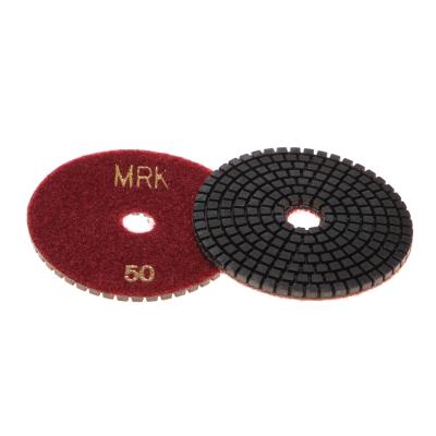 China 4 Inch Diamond Polishing Pads Stone Marble Granite Floor Diamond Grinding Disc for sale