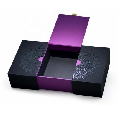 China Fancy Logo Design Recyclable Custom Gray Board Recycled Perfume Packaging Box For Wholesale for sale