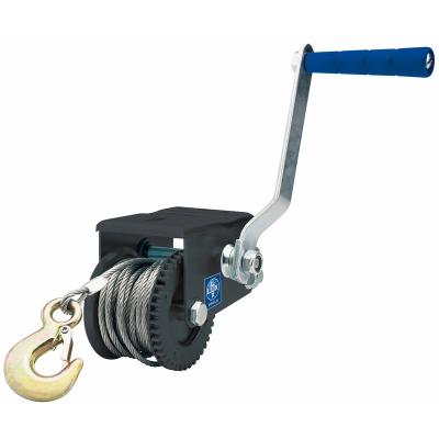 China Smooth Operation Of Cheap Cost Manual Brake Portable Light Duty Hand Winch With Pulley for sale