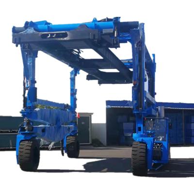 China Mobile Gantry Crane Port Crane For Precast Concrete Large Container Ship Rubber Tire Straddle Carrier Crane for sale