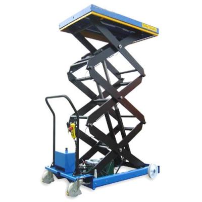 China Widely Hand Push Manual Motion Hydraulic Lift Electric Scissor Lift Platform for sale