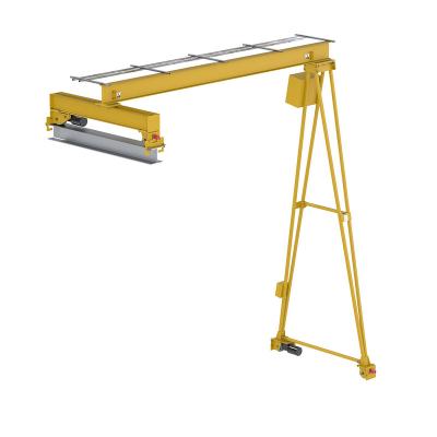 China Electric Gantry Crane Half Girder Crane Single Girder Crane Prices Semi Gantry Crane Price for sale