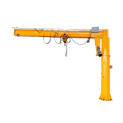 China 270 degree other rotating 1ton 2ton 3ton 5ton 10ton pillar electric wall cantilever jib crane for sale for sale