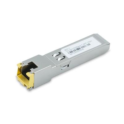 China 10 100 1000BASE-T RJ-45 100m módulo de transceptor óptico Cisco Compatible en venta