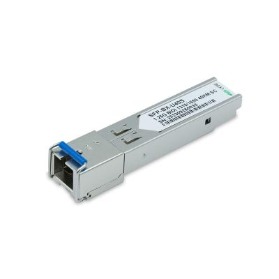 Cina SFP 1G Transceiver 1.25GBASE BiDi SC Connector SMF 40km Reach 1310nm TX 1550nm RX Modulo trasmettitore in vendita