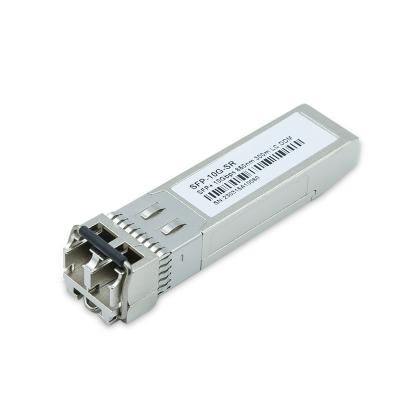 China 10Gbps SFP+ Transceiver,300m Reach Duplex LC MMF Transceiver Module for sale