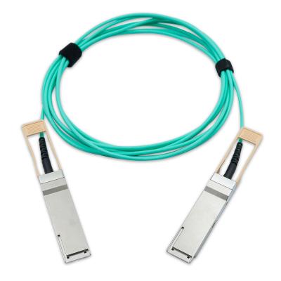 China QSFP56 200GBASE AOC Ethernet Kabel Cisco kompatibel zu verkaufen