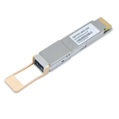 Κίνα SR8 QSFP-DD 400G οπτικός δέκτης μεταφοράς MTP MPO 100m πάνω από το MMF Transceiver Module προς πώληση