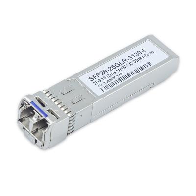 中国 25GBASE-ER 25Gトランシーバー SFP28 シスコ互換性 1310nm 30km デュプレックス LC SMF 販売のため