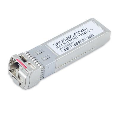 中国 シスコ互換性 25G オプティカルトランシーバー 25GBASE BIDI SFP28 1270nm TX/1330nm RX 40km シンプレックス LC SMFトランシーバー 販売のため