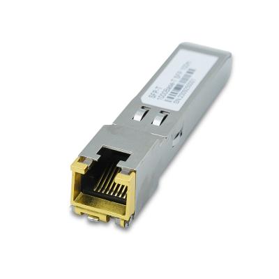 Cina 1000BASE-T SFP Transceiver RJ-45 100m Over Copper Cable Cisco Compatibile in vendita