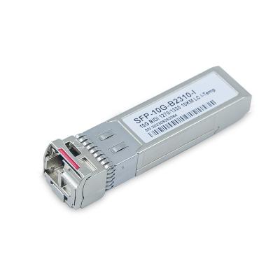 Chine 10GBASE BIDI SFP+ SM Transcepteur optique 10G TX1270nm/RX1330nm 10km LC HUAWEI Compatible à vendre