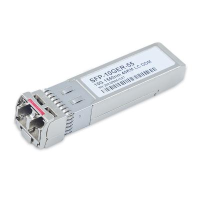 Chine 10GBASE SFP+ Transcepteur optique connecteur LC 1550nm 40Km HUAWEI compatible à vendre