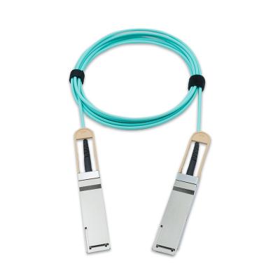 Chine 40GBASE QSFP+ to QSFP+ AOC Cables 3m Cisco Compatible Ethernet or IB application à vendre