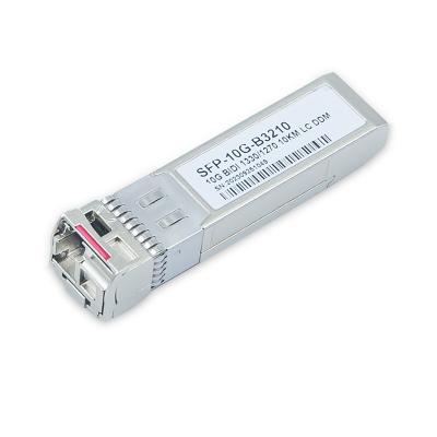 Chine 10GBASE SFP+ BiDi 10km DOM SMF simplex LC TX 1330nm/RX 1270nm Optical Module à vendre