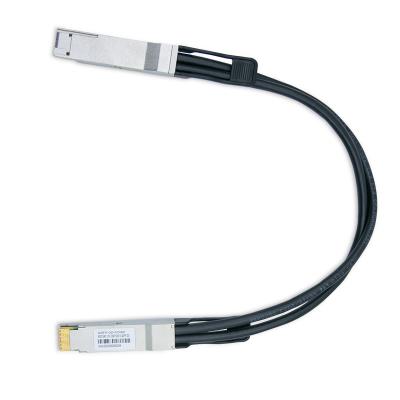 中国 400G data rate QSFP-DD to QSFP-DD passive direct attach copper Cable Juniper Compatible DAC 3m 販売のため