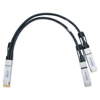 中国 26AWG QSFP-DD 400G Passive Direct Attach Copper DAC Cable 3M 販売のため