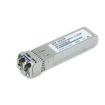 China 1550nm 40Km LC Connector 10GBASE SFP Optical Transceiver with Receiver Sensitivity -16dBm for sale