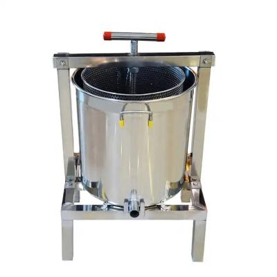 China Stainless Steel Honey Presser/Bee Wax Press Machine for Beekeeping machine With heating function for sale