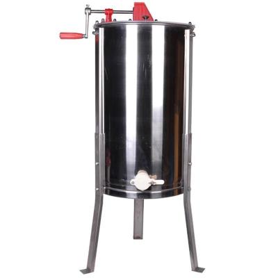 China Acero inoxidable manual de alta calidad al por mayor Honey Extractor For Beekeeping de 4 marcos en venta