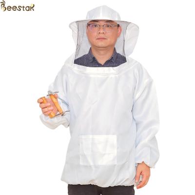 China Runde gelüftete Bienen-Jacke mit dem Zaun des Schleier-Imkerei-Kleidungs-Anzugs zu verkaufen