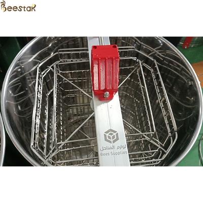 China Imkerij 201 Roestvrij staal Honey Extractor 4 Kader Handhoney extractor Te koop