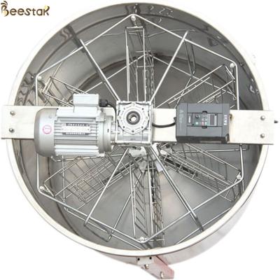 China 6 quadros extractor de mel elétrico com motor horizontal extractor de mel de aço inoxidável à venda