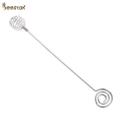 China Nahrungsmittelgrad-Edelstahl-Honey Dipper With Unique Spiral-Entwurf Honey Spoon Stick zu verkaufen