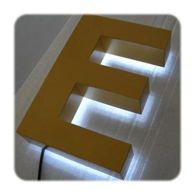 China Other Customs lead coffee 3d led backlit aluminum electronic letters for sale