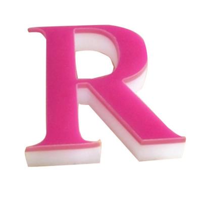 China Customized Waterproof Plastic Builders Illuminated Letters LED Signs Full Lit 3D Letters Signs Acrylic Letters for sale