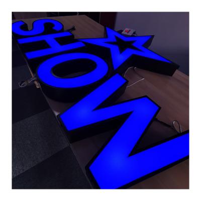 China Customized Waterproof Customized Luminous Acrylic Letter 3d Letter Sign External Luminous Party Demonstration for sale