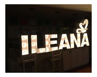 China Customized Wholesale Waterproof Lighted Letters 3D LED Lighted Signs Lighted Letters For Displays for sale