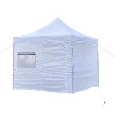 China Wholesale 100% Waterproof OEM Pop Up Canopy Tent With Automatic Sidewalls 10x10ft 3*3m Market Series Activity Gazebo for sale