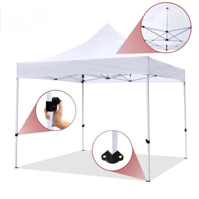 China 100% Printing Waterproof Promotional Folding Event Tent Pop Up Tent 10x10 Custom Pop Up Canopy With Sidewalls Commercial Portable Folding Gazebo for sale